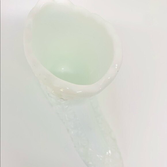 Fenton Milk Glass Daisy‎ Button Boot Set - Picture 9 of 16